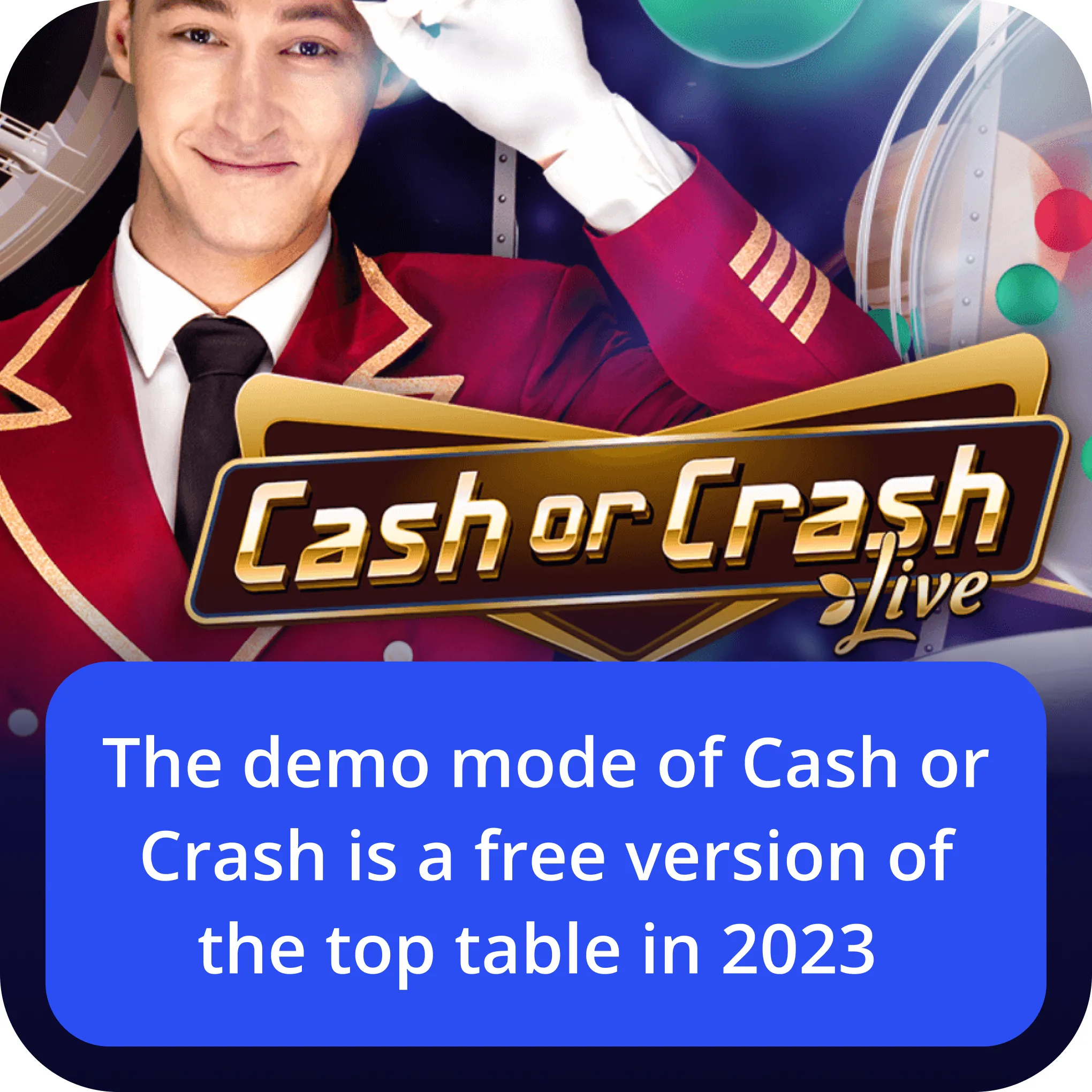 demo mode of Cash or Crash