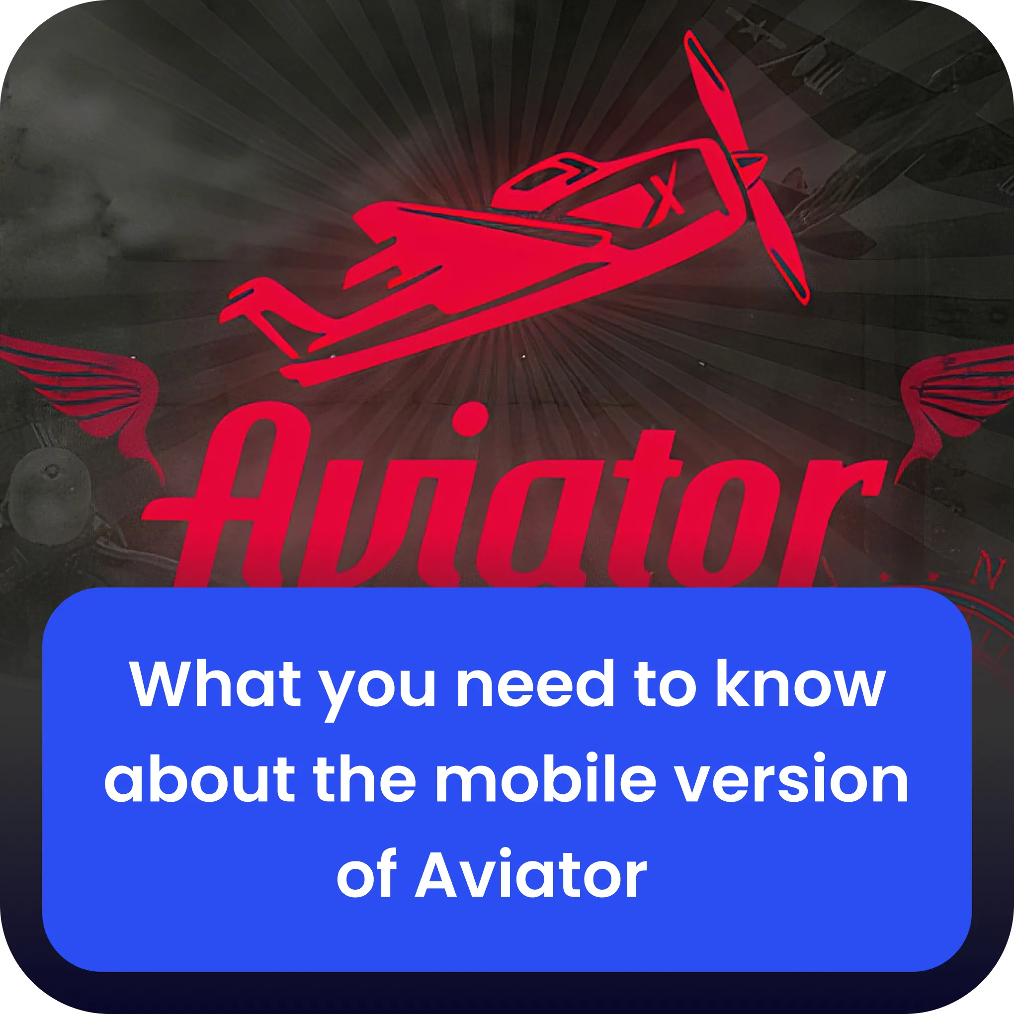 aviator mobile version features