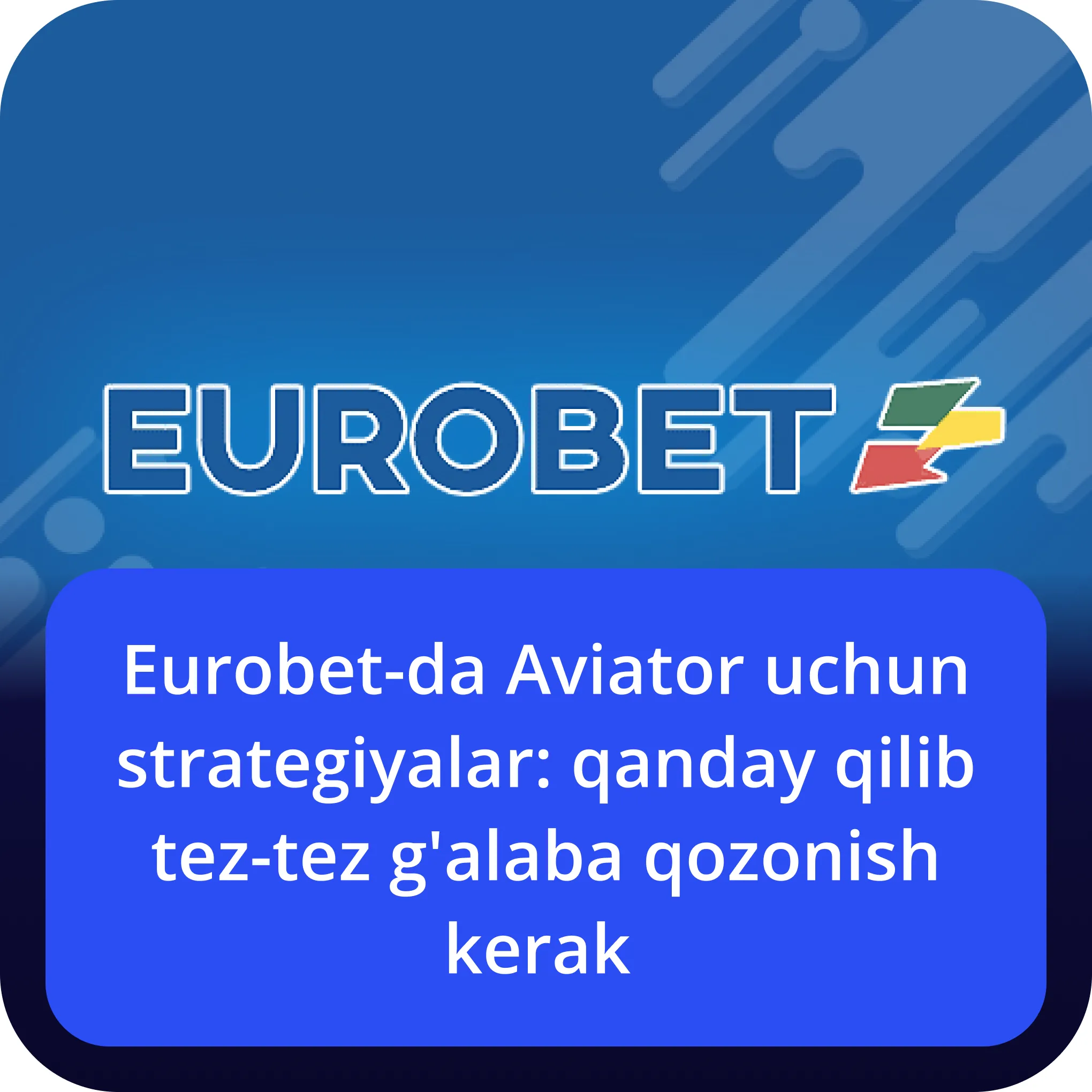 eurobet aviator strategiyalar