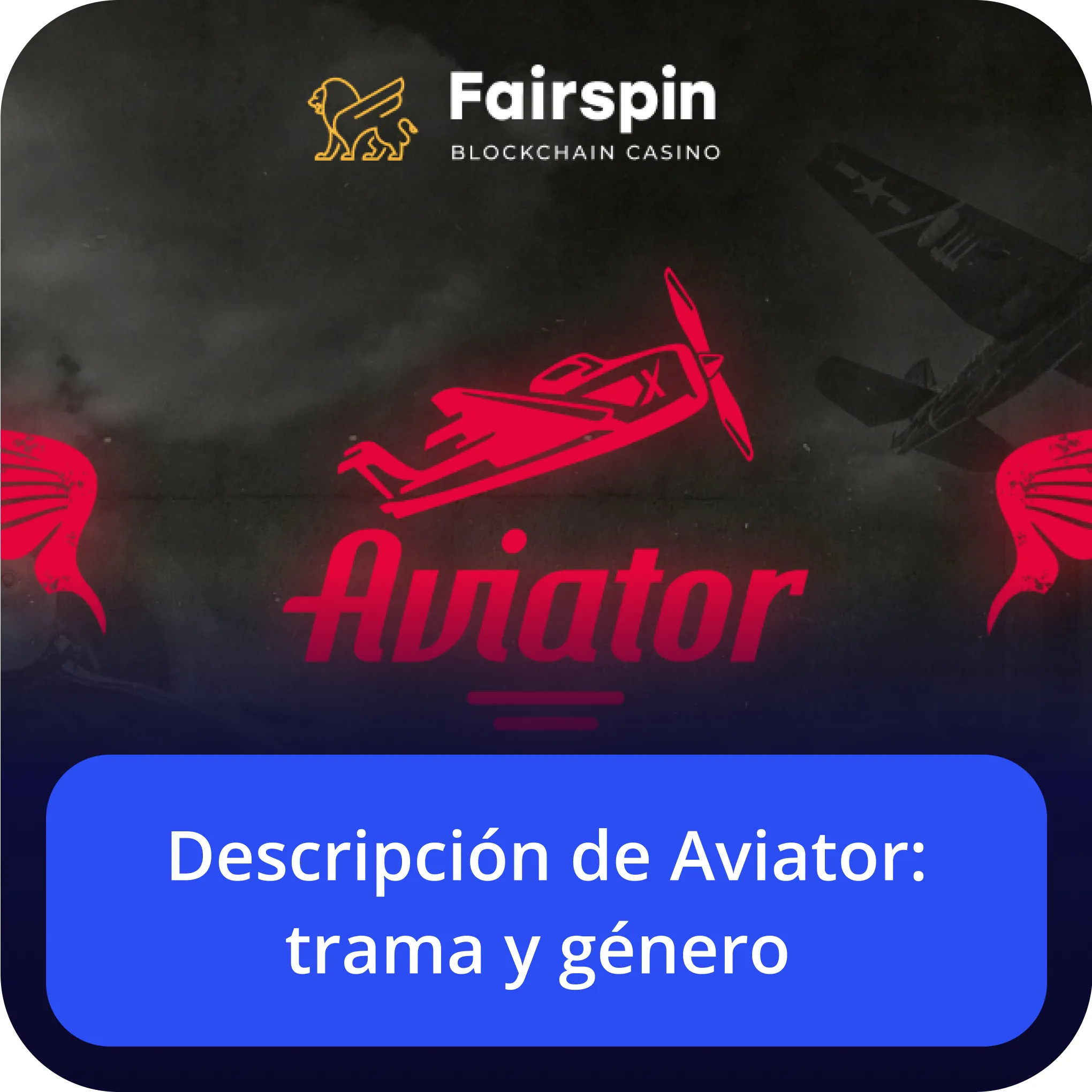 descripción de fairspin aviator
