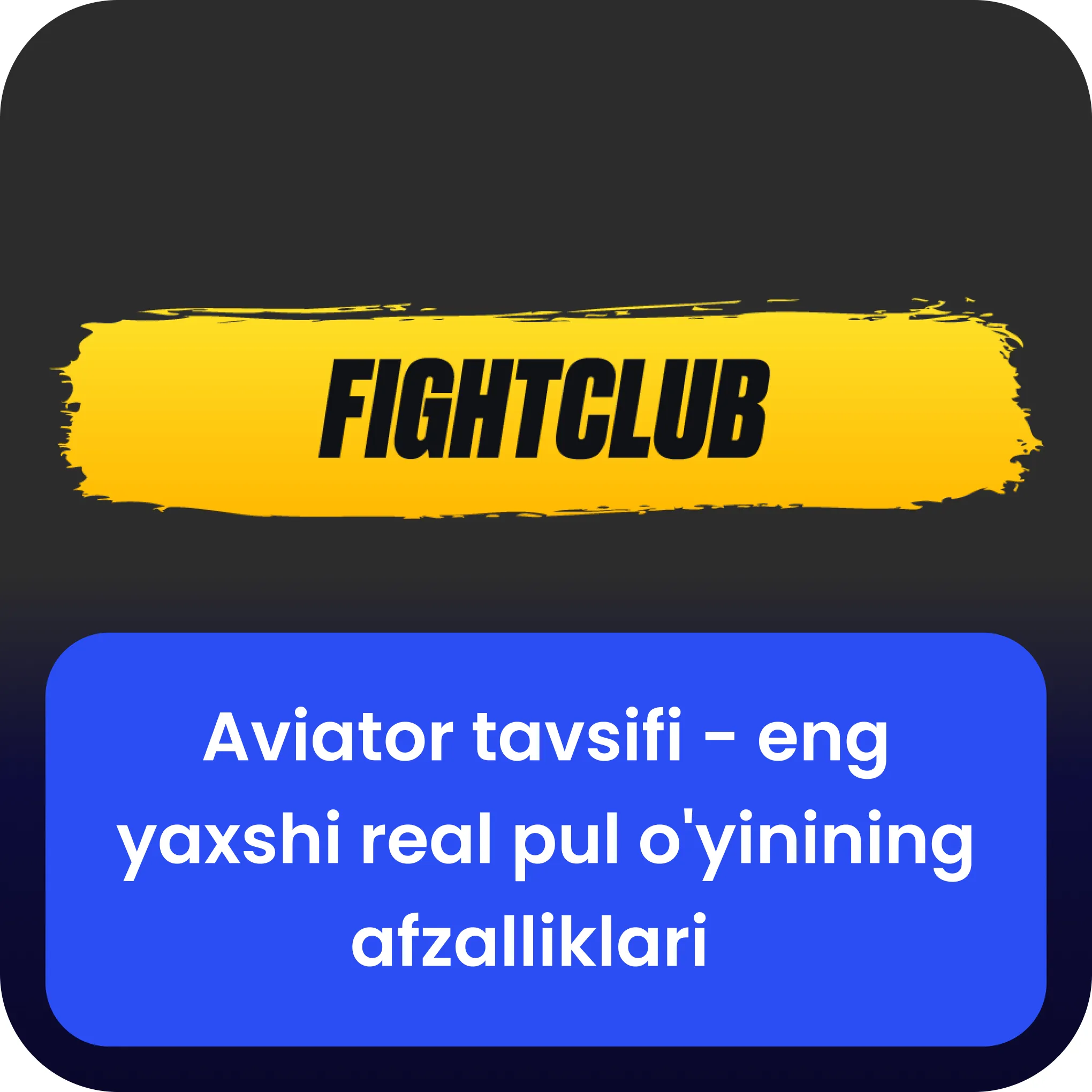 fight club aviator tavsifi