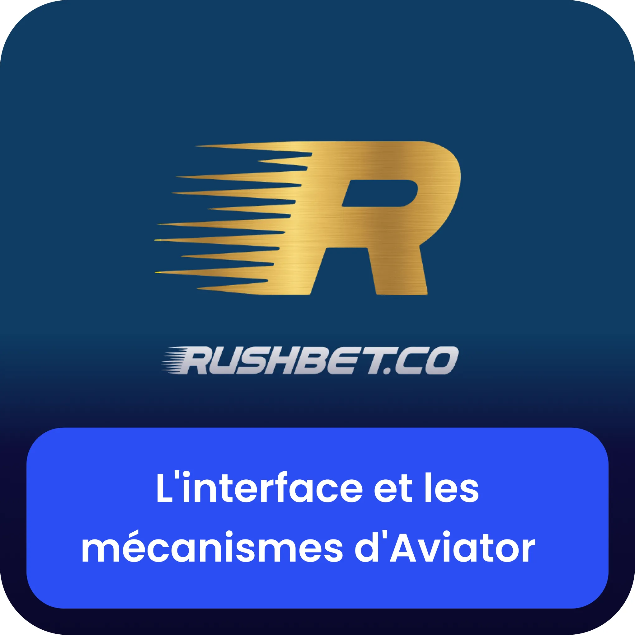rushbet aviator interface