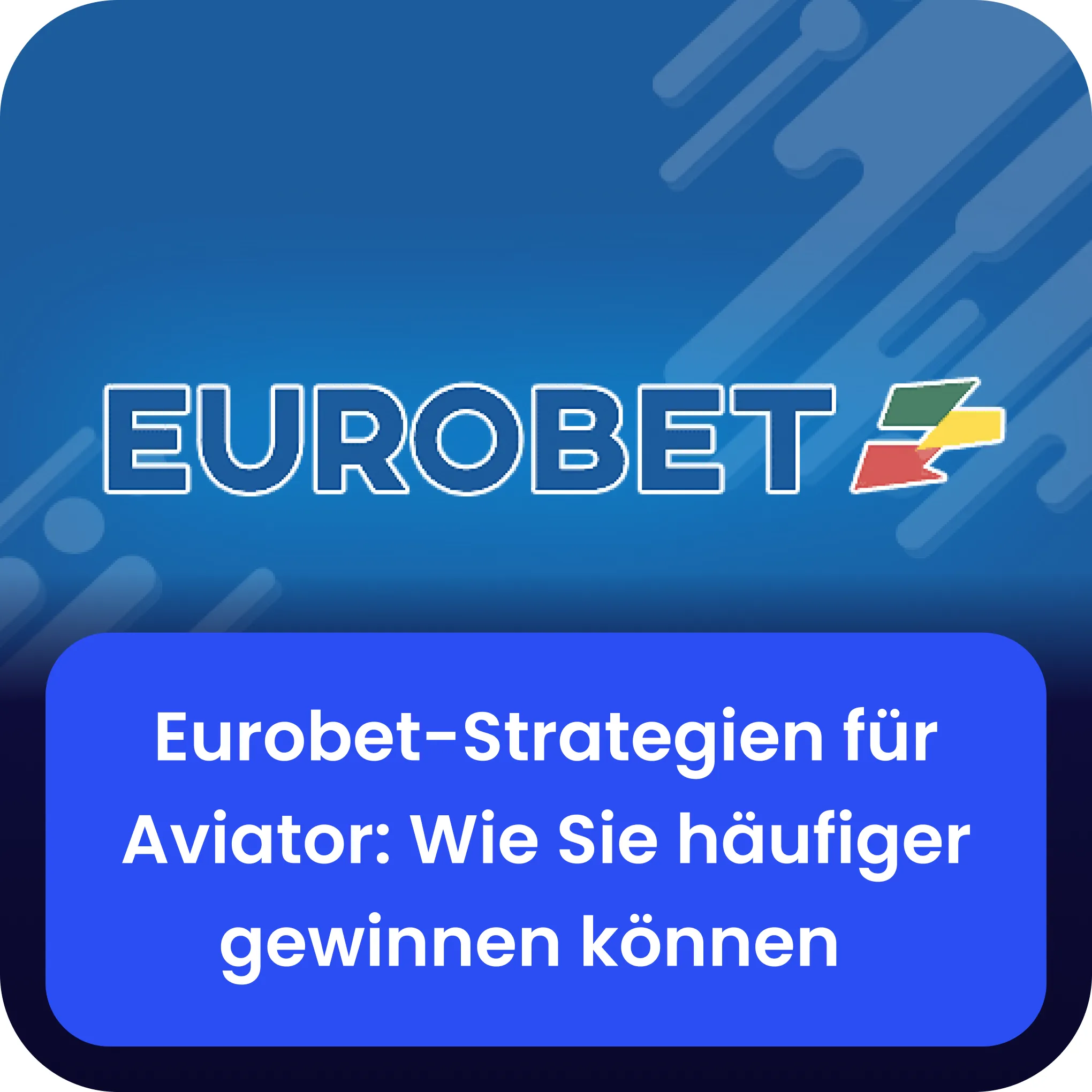 eurobet aviator Strategie