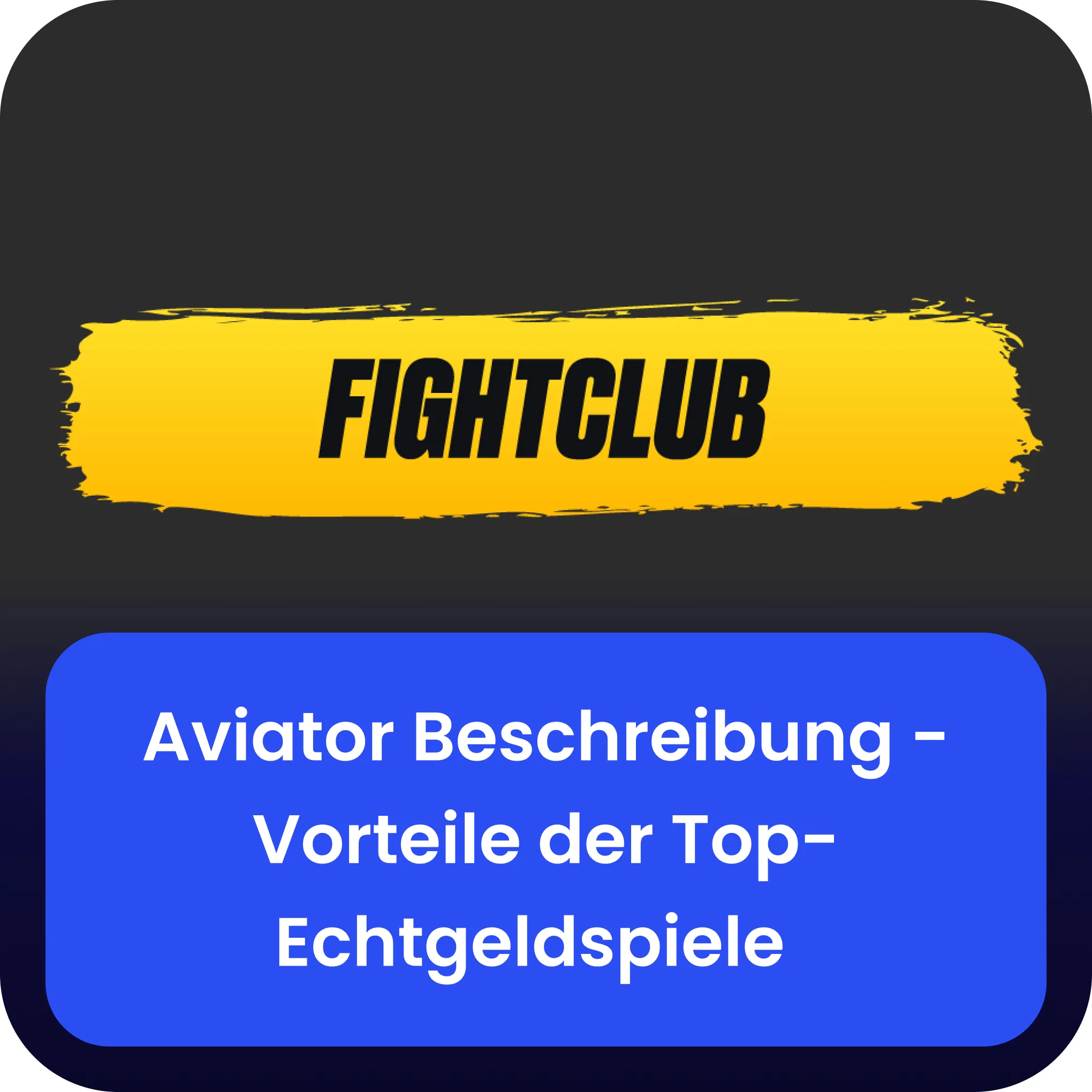 fight club aviator Beschreibung
